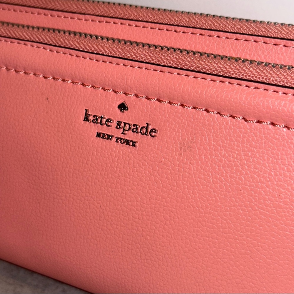 Kate Spade New York Patterson Drive Anita Wristlet Wallet Pink/Coralish - Picture 2 of 7